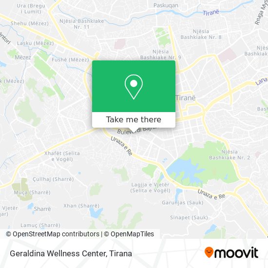 Geraldina Wellness Center χάρτης