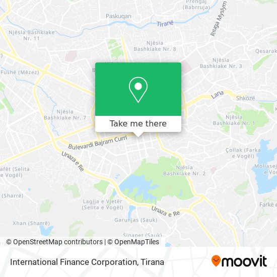 International Finance Corporation χάρτης