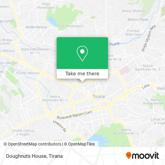 Doughnuts House map