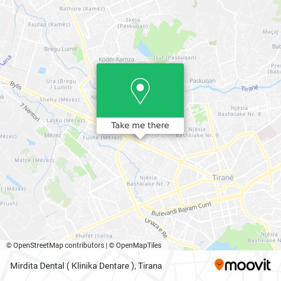 Mirdita Dental ( Klinika Dentare ) map