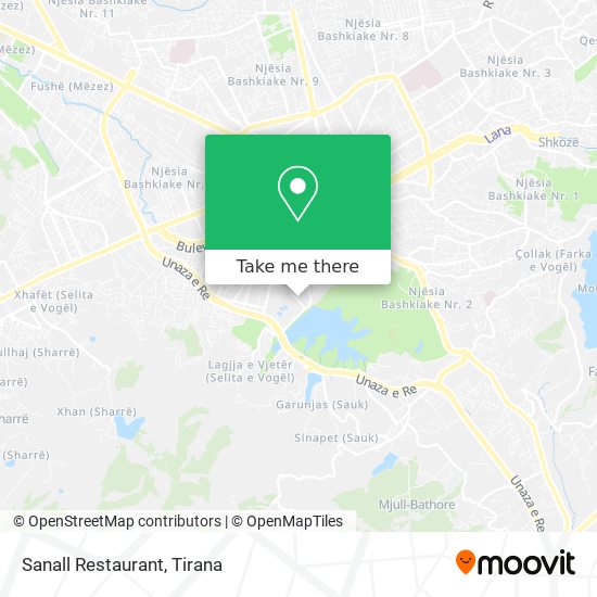 Sanall Restaurant χάρτης