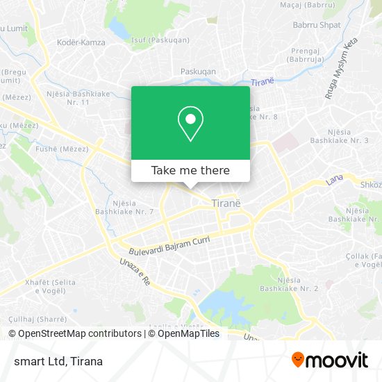 smart Ltd map