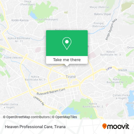Heaven Professional Care χάρτης