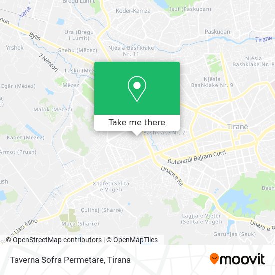 Taverna Sofra Permetare map