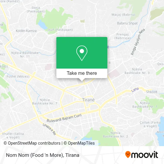 Nom Nom (Food 'n More) χάρτης