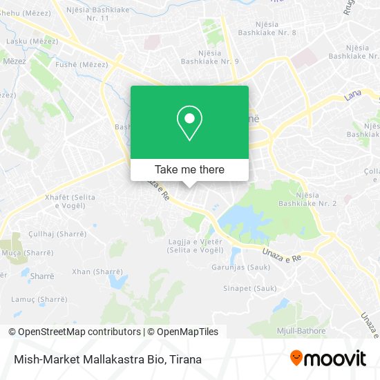 Mish-Market Mallakastra Bio χάρτης