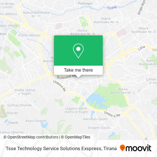 Tsse Technology Service Solutions Exspress map