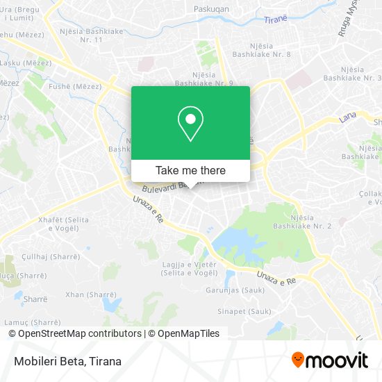 Mobileri Beta map