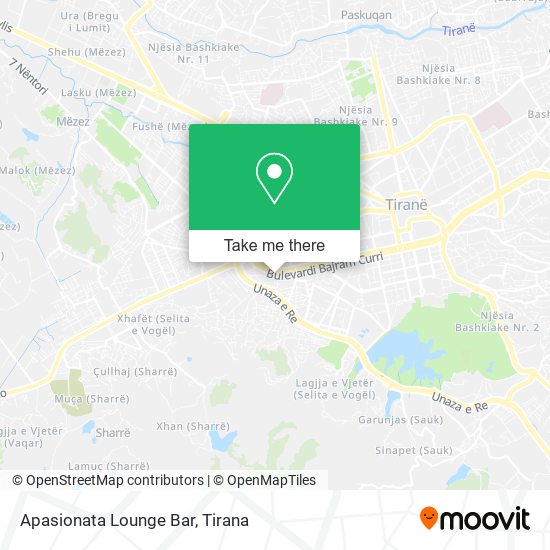 Apasionata Lounge Bar χάρτης