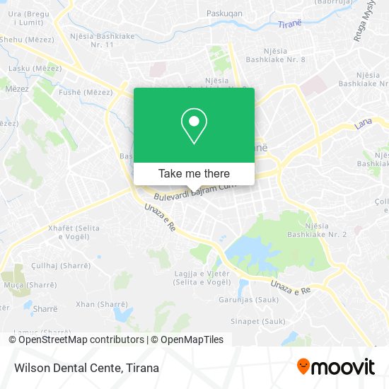 Wilson Dental Cente map