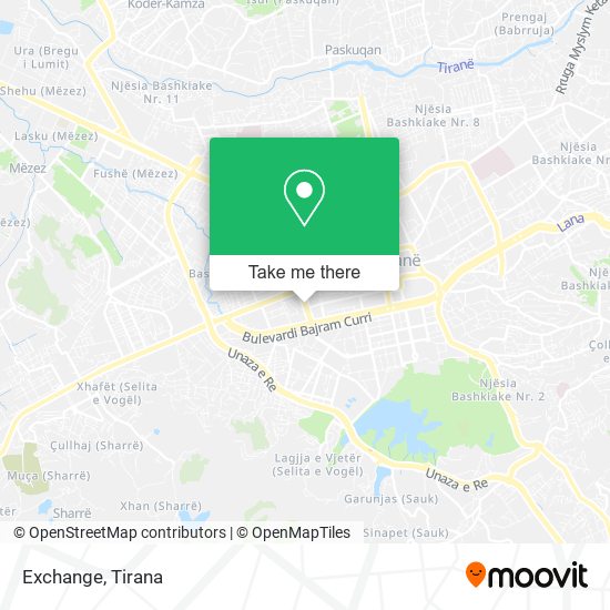 Exchange map