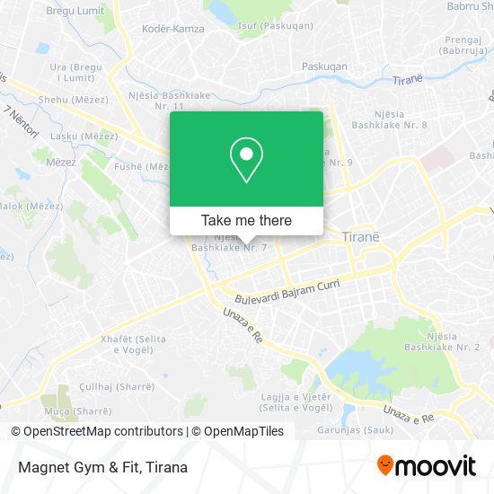 Magnet Gym & Fit map
