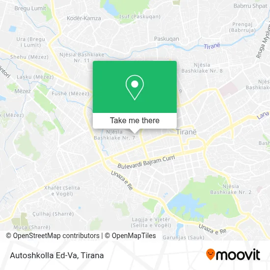 Autoshkolla Ed-Va χάρτης