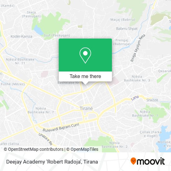 Deejay Academy 'Robert Radoja' map