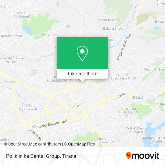 Poliklinika Dental Group map