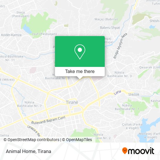 Animal Home map
