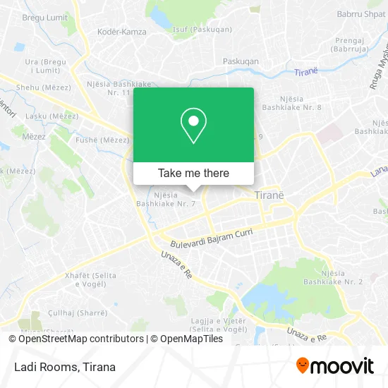 Ladi Rooms map