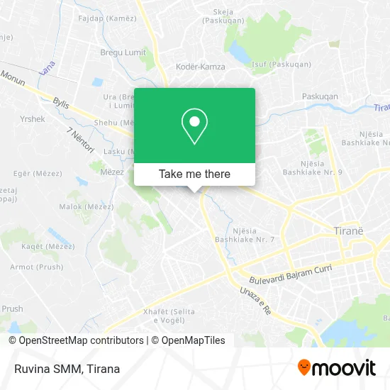 Ruvina SMM map