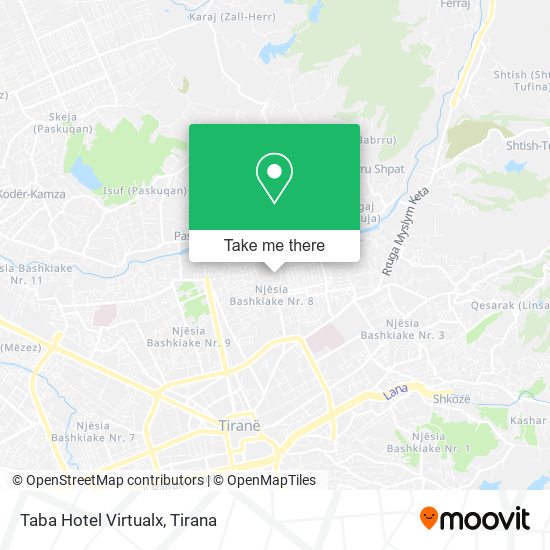 Taba Hotel Virtualx map