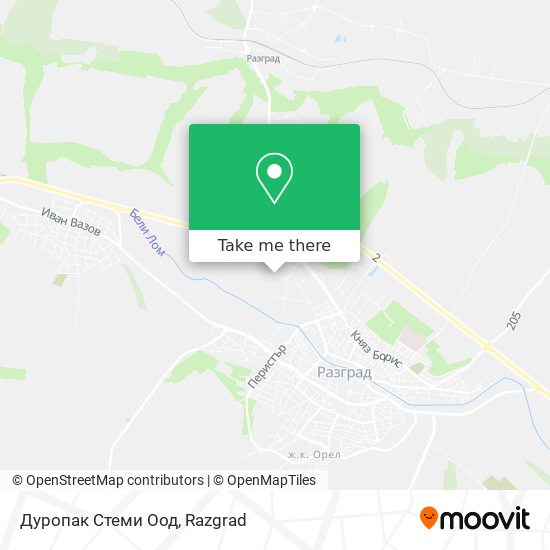 Дуропак Стеми Оод map