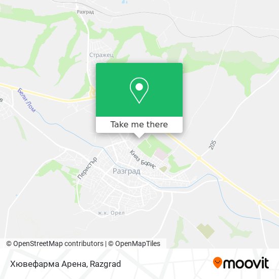 Хювефарма Арена map