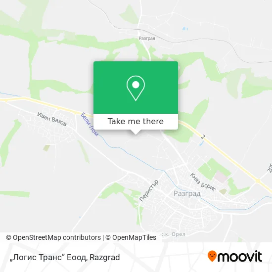 Карта „Логис Транс” Еоод