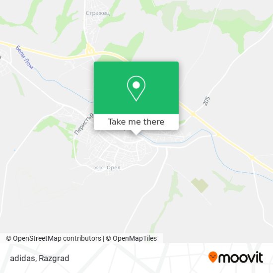 adidas map
