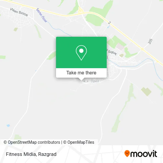 Карта Fitness Midia