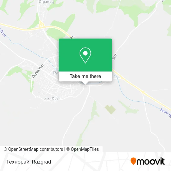 Карта Технорай