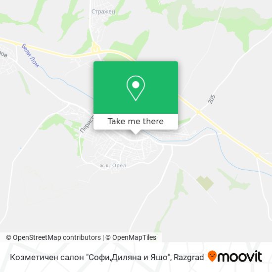 Козметичен салон "Софи,Диляна и Яшо" map