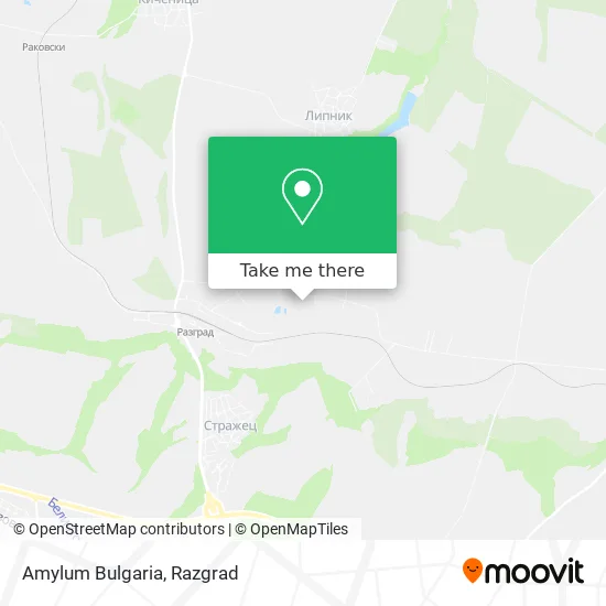 Карта Amylum Bulgaria