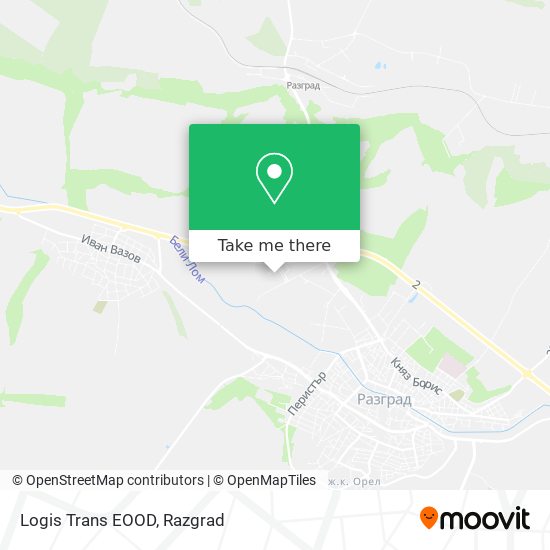 Logis Trans EOOD map
