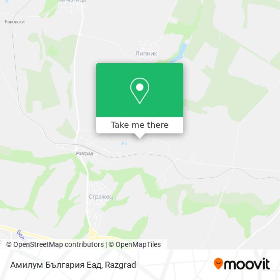 Амилум България Еад map