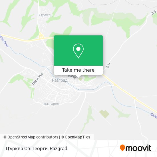 Църква Св. Георги map