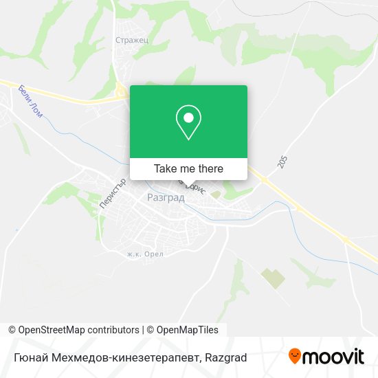 Карта Гюнай Мехмедов-кинезетерапевт
