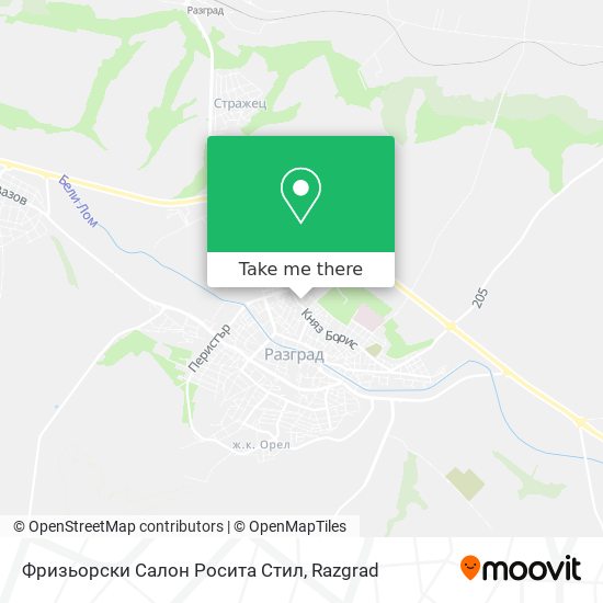 Фризьорски Салон Росита Стил map