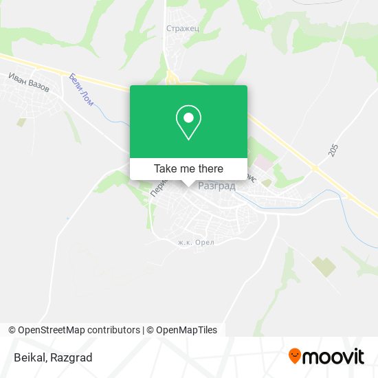 Beikal map