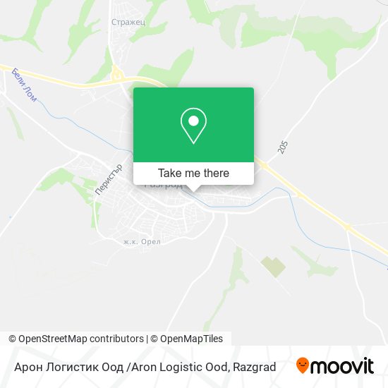 Карта Aрон Логистик Оод /Aron Logistic Ood