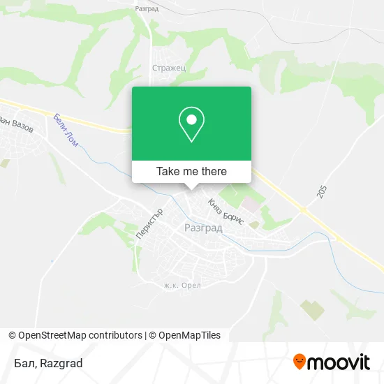 Бал map