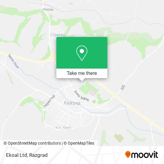 Ekoal Ltd map