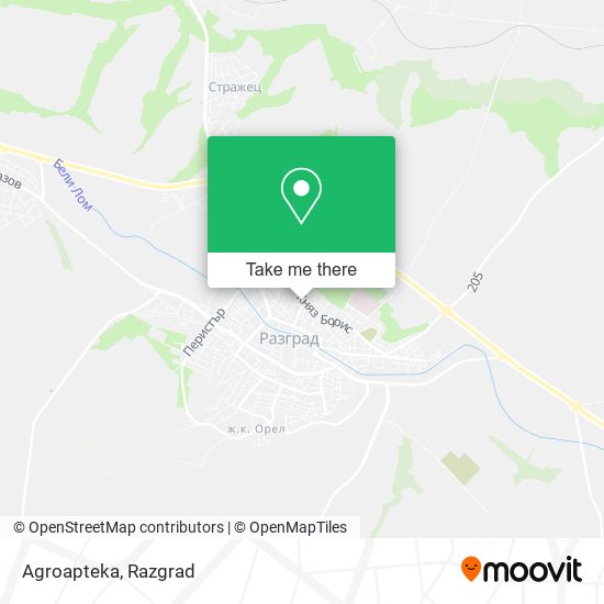 Agroapteka map