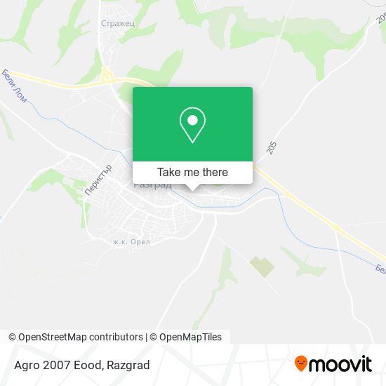 Agro 2007 Eood map