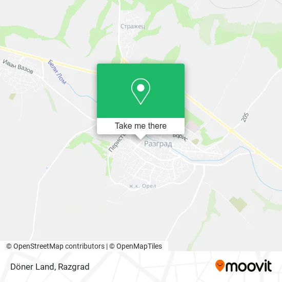 Карта Döner Land
