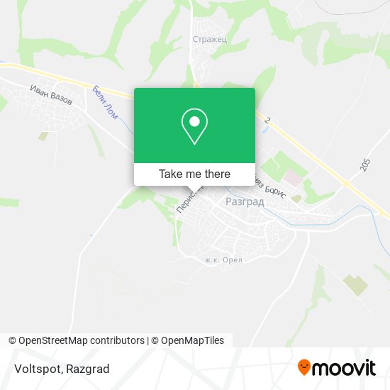 Карта Voltspot