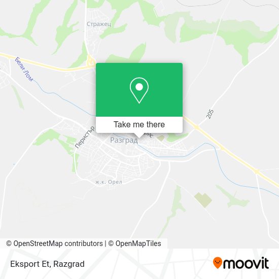 Карта Eksport Et