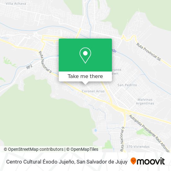 Centro Cultural Éxodo Jujeño map