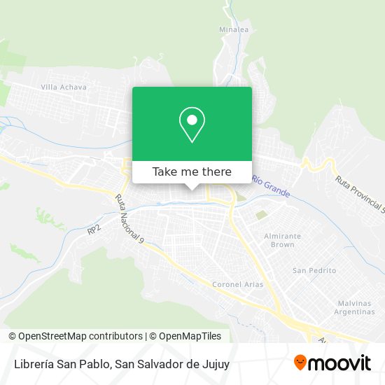 Librería San Pablo map