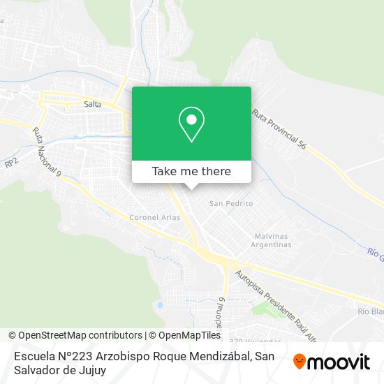 Escuela Nº223 Arzobispo Roque Mendizábal map