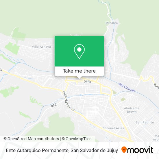 Ente Autárquico Permanente map