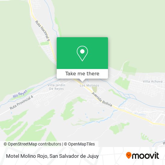 Motel Molino Rojo map